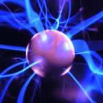 Plasma lamp details by Elaboratore HAL 9000