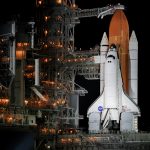Endeavour on the Pad by jurvetson